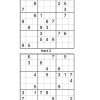 300 Large Print Sudoku Puzzles. Hard. (PDF)