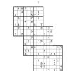 302 Large Print Sudoku Puzzles. 7 Variations. (PDF)