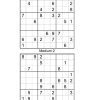 300 Large Print Sudoku Puzzles. Easy, Medium, Hard. (PDF)
