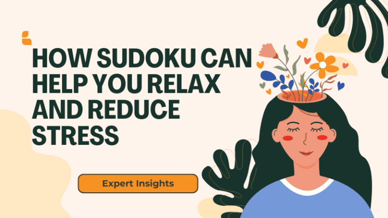 Sudoku Relax Reduce Stress